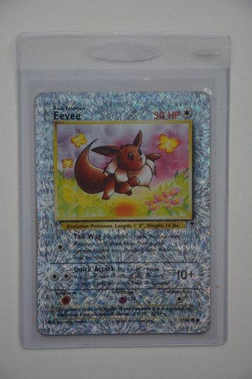 Pokémon - 1 Card - Eevee 74 Reverse holo, Foil - WOTC -, Nieuw
