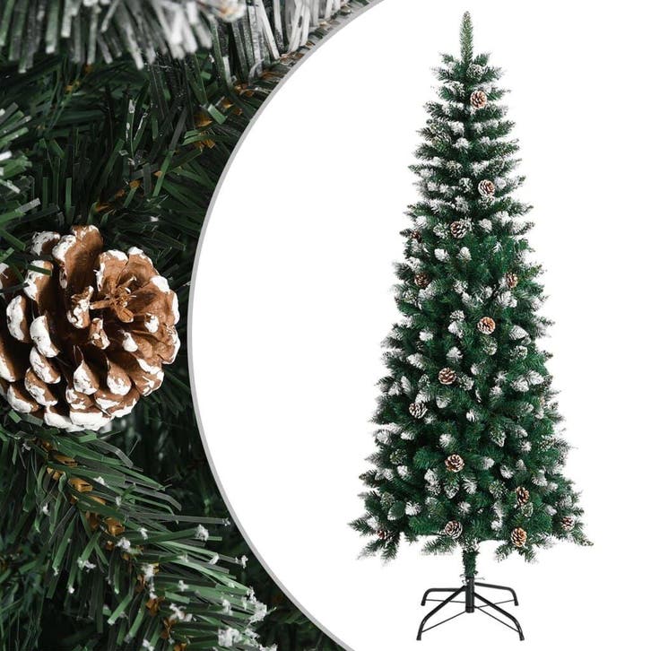 Kunstboom 210cm XL | Scharnierbaar | Laatste Stuk!, Diversen, Kerst, Zo goed als nieuw, Ophalen of Verzenden