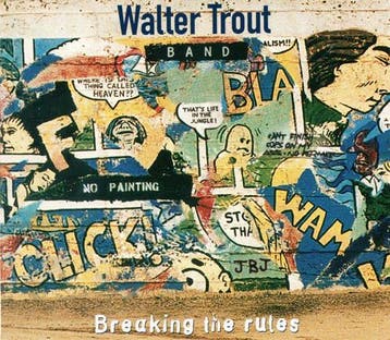 cd digi - Walter Trout Band - Breaking The Rules, Verzenden, Zo goed als nieuw