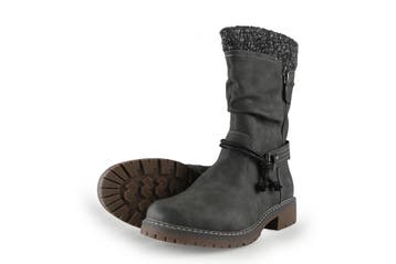 Tom Tailor Snowboots in maat 39 Grijs, Kleding | Dames, Schoenen, Verzenden, Snowboots, Tom Tailor, Zo goed als nieuw