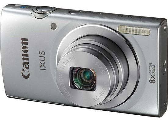 Canon IXUS 145 Digitale Compact Camera - Zilver, Audio, Tv en Foto, Fotocamera's Digitaal, Zo goed als nieuw, Verzenden