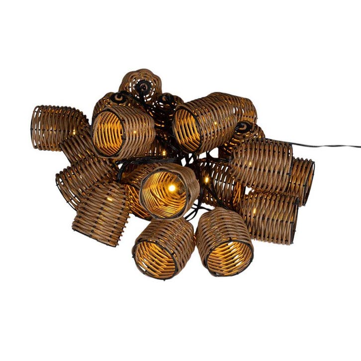 Human Comfort Lichtsnoer LED 5m - 20 lampen - warm wit licht, Tuin en Terras, Buitenverlichting, Verzenden
