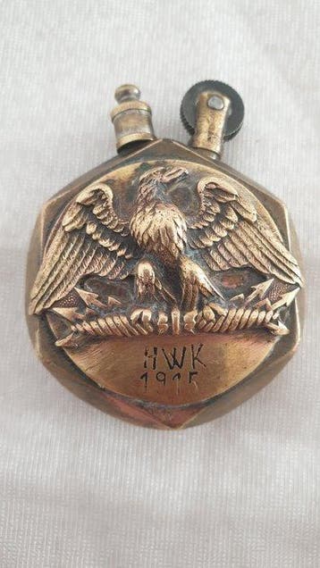 Museum-WWI Trench Lighter The Red Devils - Zakaansteker -, Nieuw