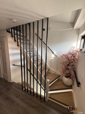 Stalen Balustrade met verticalen spijlen, Ophalen of Verzenden