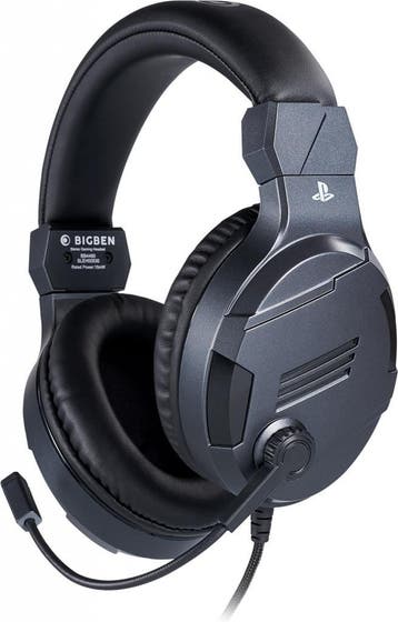 BigBen Playstation 4 Stereo Headset V3 - Zwart PS4, Ophalen of Verzenden, Zo goed als nieuw, PlayStation 4