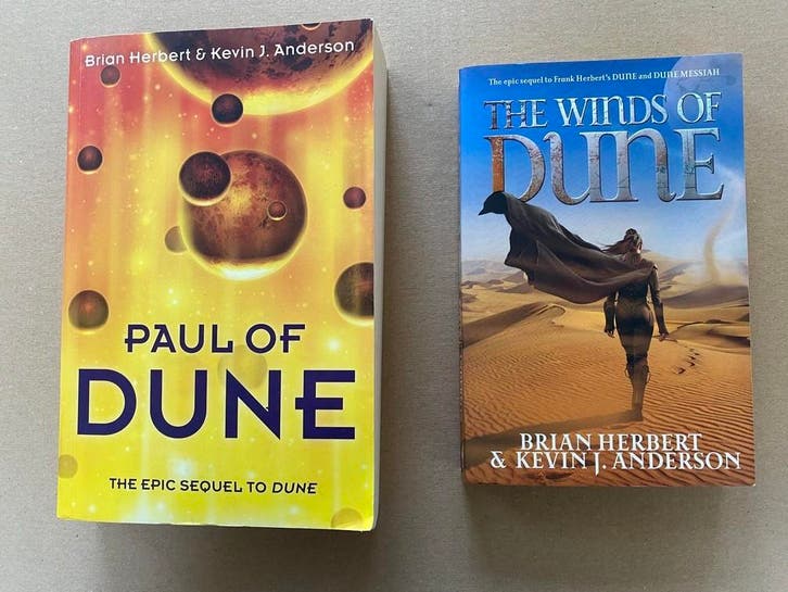Dune - Heroes of Dune serie - Paul of Dune / Winds of Dune, Boeken, Science fiction, Verzenden