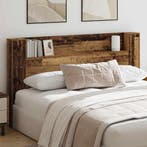 vidaXL Hoofdbord Oud hout Bewerkt hout, Huis en Inrichting, Slaapkamer | Bedden, Verzenden, Nieuw, Bruin, Hout