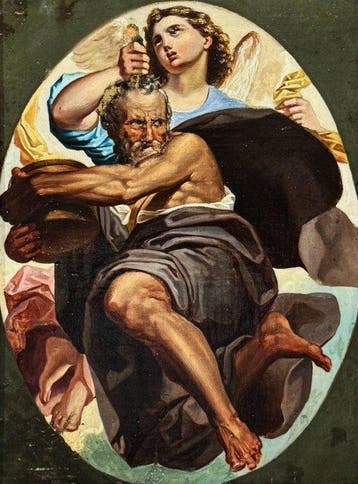 Francesco Coghetti (1801-1875), Toegeschreven aan - Abacuc e