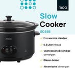 2dekans | MOA Slowcooker - 6,5 liter - Keramische Binnenpan, Ophalen of Verzenden