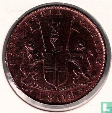 Madras 10 cash 1808 (4.66 g), Verzenden, Losse munt, Goud