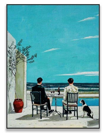 Pippo - Two Men by the Sea