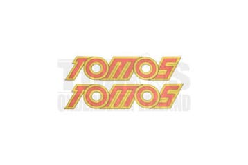 Tomos Sticker geel / rood, Fietsen en Brommers, Ophalen of Verzenden, Nieuw, Tomos