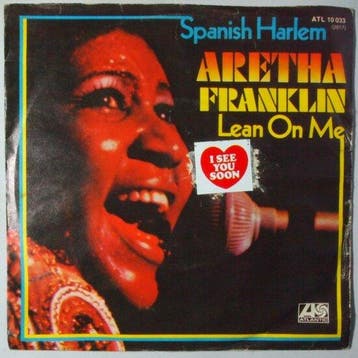 Aretha Franklin - Spanish Harlem / Lean On Me - Single, Verzenden, Nieuw in verpakking