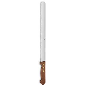 Déglon Fijn getand taartmes – Houten handvat – 36 cm, Ophalen of Verzenden, Nieuw, Hout