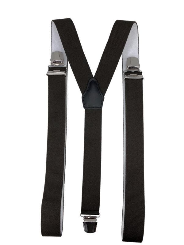 Olijfgroene Bretels met extra sterke clips, Kleding | Heren, Riemen en Ceinturen, Nieuw, Verzenden