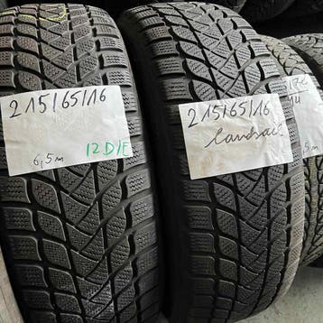 2 x Landsail 215-65-16 Winterbanden 6,5mm, 16 inch, Band(en), Personenwagen, Gebruikt