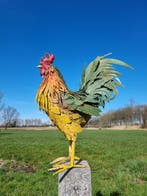 Beeldje - Xl metal rooster - IJzer, Metaal