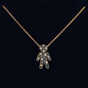 Crivelli - Halsketting - Easy - 18 karaat Roségoud - 0.50ct., Nieuw