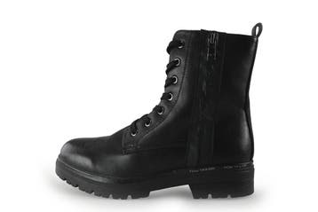 Tom Tailor Veterboots in maat 38 Zwart, Verzenden, Zwart, Overige typen, Tom Tailor