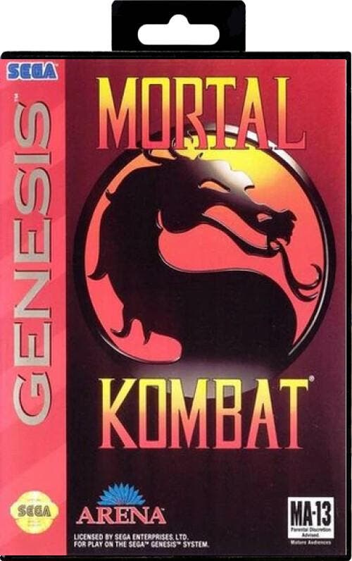 Mortal Kombat (Genesis) [Sega Mega Drive], Spelcomputers en Games, Games | Sega, Ophalen of Verzenden