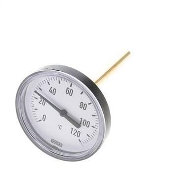 0 tot +120°C Plastic Bimetalen Thermometer 80mm Behuizing, Verzenden, Nieuw