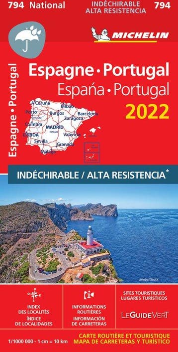 ESPANA PORTUGAL INDECHIRABLE 17794 2022 9782067255012, Verzenden, Gelezen