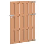 vidaXL Tuinpoort 100 x 150 cm WPC en Aluminium Bruin, Tuin en Terras, Verzenden, Nieuw