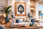 Jacon M. Art - Maradona con dadi da gioco