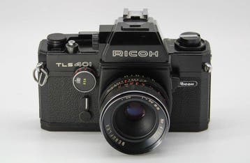 Ricoh TLS 401 + Beroflex 2,8/50 Single lens reflex camera, Nieuw