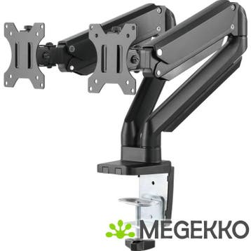 Deltaco ARM-0351 32  Dual Monitor Arm, Computers en Software, Verzenden, Nieuw, Deltaco