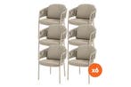 Set van 6 - Taste by 4SO Taste Calma dining tuinstoel -, Verzenden, Nieuw, Overige materialen