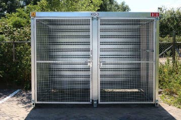 Nieuw Gasflesopslag depot 3mtr niet brandwerend PGS-15