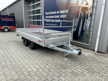Hapert Plateauwagen | 335x180 cm - 2700 kg  | Uit voorraad!, Auto diversen, Nieuw