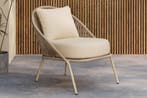 Tuin- diningstoel - Reims - Beige - Rope - The Outsider, Tuin en Terras, Verzenden, Nieuw
