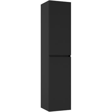 Wiesbaden Alvara Kolomkast - 160x35x35cm - Mat Zwart, Ophalen of Verzenden, Nieuw