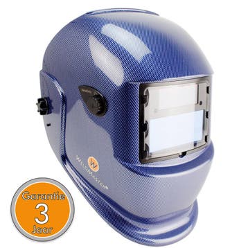 Automatische lashelm WeldMaster S777A Blauw Carbon, Verzenden, Nieuw, Overige typen