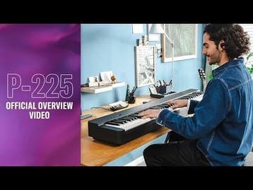 Yamaha P-225 B digitale piano, Nieuw
