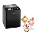 IJsblokjesmachine zwart retro ijsmachine keuken model, 2 tot 3 liter, Ophalen of Verzenden, Nieuw