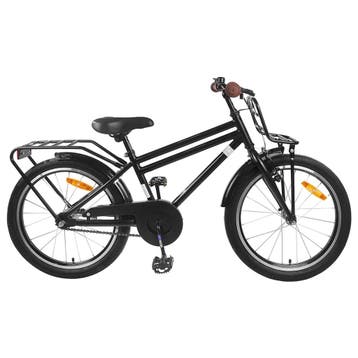 vidaXL Kinderfiets 18 Inch voor 5-7 jaar Zwart, Fietsen en Brommers, Fietsen | Racefietsen, Verzenden, Nieuw