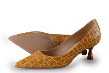 Roberto Festa Pumps in maat 37 Geel, Pumps, Verzenden, Geel, Zo goed als nieuw