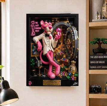 Lego Merchandise - Art - “The Pink Panther – The Last, Nieuw