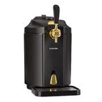 Skal compacte bierkoeler 5 liter biertap zwart goud, Witgoed en Apparatuur, 4 liter of meer, Ophalen of Verzenden, Refurbished
