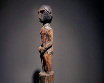 Figuur debat levend - Batak - Indonesië