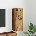 vidaXL TV Wandkast Oud Hout 30 x 31 x 80 cm Bewerkt hout, Huis en Inrichting, Kasten | Televisiemeubels, Minder dan 50 cm, Verzenden
