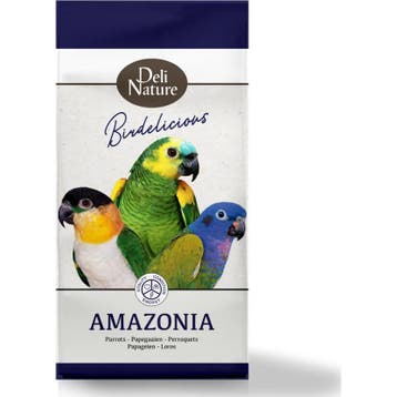 5x Deli Nature Birdelicious Papegaaien Amazonia 750 gr, Verzenden, Nieuw