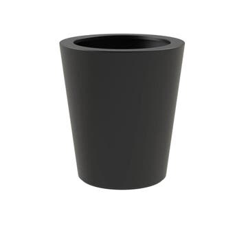 Polyester plantenbak Ø89x100cm - Met bodem, Kunststof, Rond, Nieuw, 60 tot 100 cm
