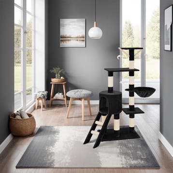 Krabpaal Dominik 144cm - zwart, Verzenden, Nieuw