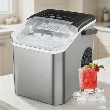 Compacte Elektrische IJsmachine 220V - Snel IJsblokjes Maken, Verzenden, Nieuw