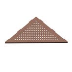 Square Corner hoekplanchet inbouw 25x25 cm copper, Verzenden, Nieuw