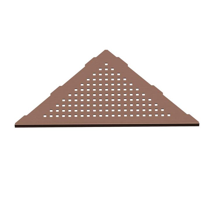 Square Corner hoekplanchet inbouw 25x25 cm copper, Doe-het-zelf en Verbouw, Sanitair, Verzenden